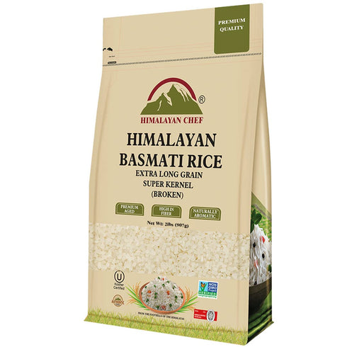 Super Kernal Basmati Broken Rice - 2 lbs | HIMALAYAN CHEF
